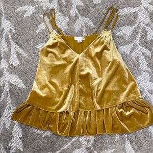 Xhilaration velvet tank